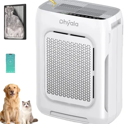 Immagine prodotto di Purificatore d'aria, filtraggio a 3 stadi, funzioni intelligenti, KJ03, 4,5 kg