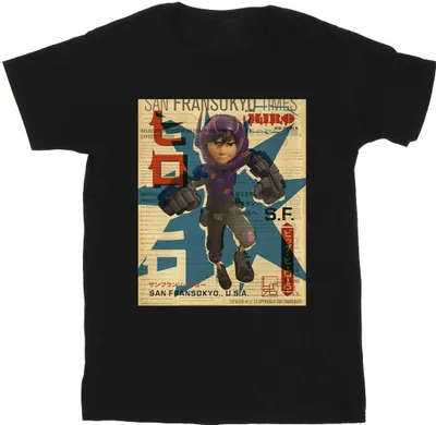 Produktbild von Disney - "Big Hero 6" T-Shirt für Herren BI49344 (5XL) (Schwarz)