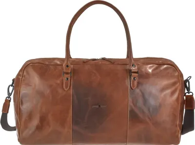 Produktbild von Greenburry Reisetasche Leder Newport Sporttasche 55x26x26 cm braun