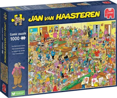 Produktbild von Jan van Haasteren Puzzle - Das Altersheim, 1000 Teile.