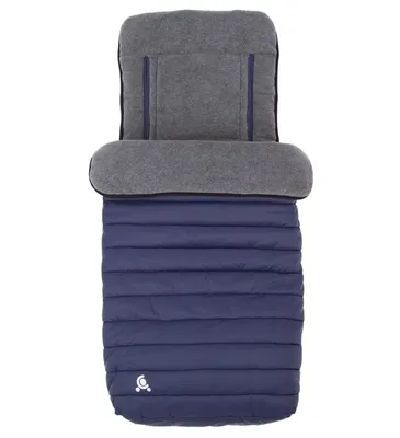 Obrázek produktu pro CuddleCo Comfy-Snug, Dětský fusak péřový, 90x44cm, šedá / modrá