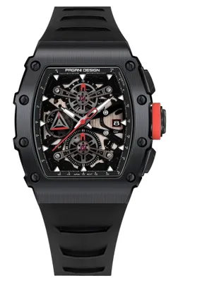 Produktbild von Herrenuhr Pagani Design Fusc, Chronograph, Schwarz / Schwarz