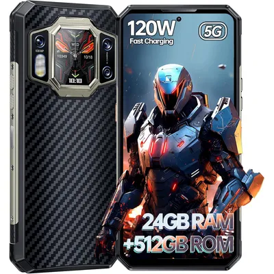 Produktbild von OUKITEL WP30 Pro 5G Outdoor Handy 24GB+512GB Dimensity 8050 6,78 Zoll FHD+ 120Hz Android 13 Smartphone 11000mAh/120W 108MP+20MP Vision Nocturne IP68/NFC/WiFi 6