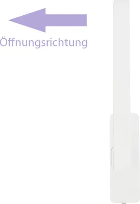 Produktbild von GU 34225 Schiebetürgriff Dirigent weiß rechts K-12920-00-R-7 inkl. Einstellschlüssel (30152)