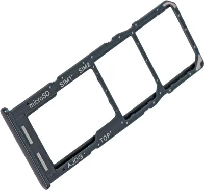Produktbild von Simkartenhalter passend für Samsung Galaxy A04s (SM-A047F), Dual-Nano-SIM + micro-SD Slot, Serviceware, Grün