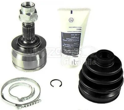 Productafbeelding van Aandrijfas-aansluiting, voorzijde, rechts, 130 mm, Ø 47 mm, METZGER, geschikt voor onder andere FIAT PANDA