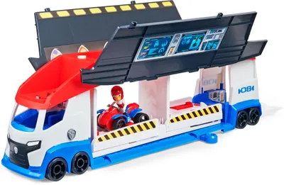 Produktbild von PAW Patrol Teamfahrzeug Paw Patroller im aktualisierten Design, inkl. Ryder Figur und 1 Basis Fahrzeug, ab 3 Jahren, Bus, 3 Jahr(e), LR44, Kunststoff, Mehrfarbig