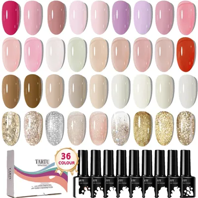 Immagine prodotto di Set di smalti gel, 36 colori, formula semipermanente, TT36006