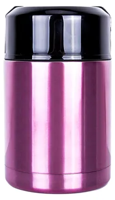 Produktbild von 35 oz (1000 ml) Thermoskanne mit Vakuumisolierung für Lebensmittel, Edelstahl, auslaufsicher, rosa