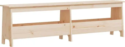 Produktbild von vidaXL Flurbank 160 x 28 x 45 cm Massivholz Kiefer