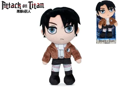 Obrázok produktu pre Útok titanov - Eren Yeager plyšový 27cm 0m+