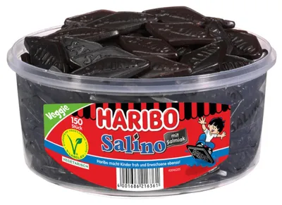 Obrázek produktu pro Haribo Salino 150 lahodných lékořicových pastilek 1200g