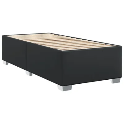Produktbild von Bettgestell Schwarz 90x200 cm Kunstleder
