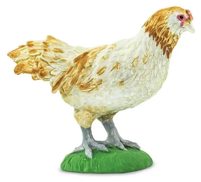 Produktbild von Safari Ltd Ameraucana Hühnerfigur Braun,Weiß From 3 Years Kinder Braun,Weiß From 3 Years