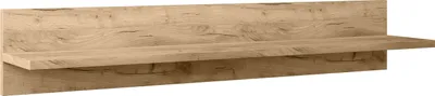 Produktbild von BETTSO IKON Wandregal Hängeregal Wandboard Bücherregal 90 cm Eiche gold