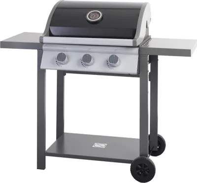 Produktbild von DANGRILL FRIGG 300 OS, 9,9 W, Grill, Gas, 1 Zone(n), Piezo, Edelstahl-Brennersystem