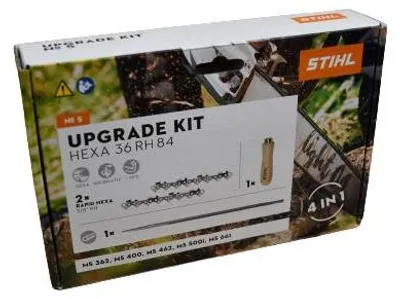 Produktbild von STIHL Hexa KIT 5, 2x Sägekette 3/8" 1,6mm RAPID HEXA 84 TG + Feile - 31320074703
