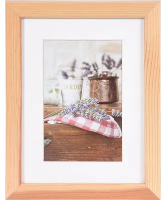 Immagine prodotto di Cornice in legno Henzo Jardin Natur 15x20 cm con passe-partout 10x15 cm