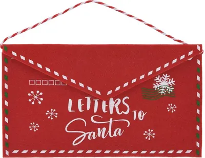 Obrázek produktu pro Vánoční obálka 26×16 cm - "Dopisy Santovi" Dopis pro Otce Vánoc