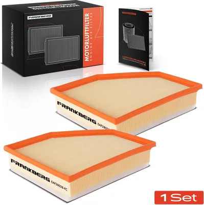 Produktbild von Frankberg 2x Luftfilter Filtereinsatz für BMW 5er F90 G30 G31 6er G32 7er G11 G12 X3 X4 X5