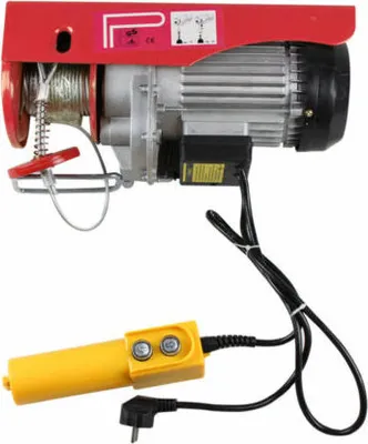 Obrázek produktu pro 1450W Elektrický kabelový naviják 800KG kladkostroj Jeřábový lanový kladkostroj Motorový naviják Naviják jeřábového navijáku Elektrické kladkostroje s kabelem Dálkové ovládání kladkostroje