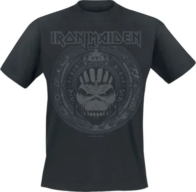 Produktbild von Iron Maiden T-Shirt Herren Book Of Souls Skull schwarz M