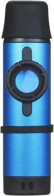 Image de Instrument à vent en bois - Kazoo léger - Pour les performances musicales - Alliage d'aluminium - Format compact - Bleu