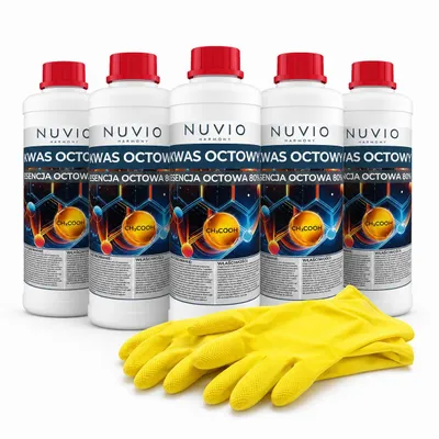 Zdjęcie produktu dla Kwas octowy 5L ESENCJA OCTOWA 80% 5l NUVIO