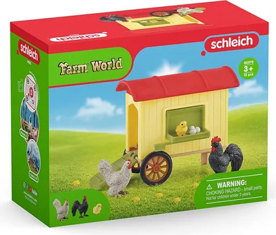 Zdjęcie produktu dla schleich Mobile Chicken Coop, Wielobarwny