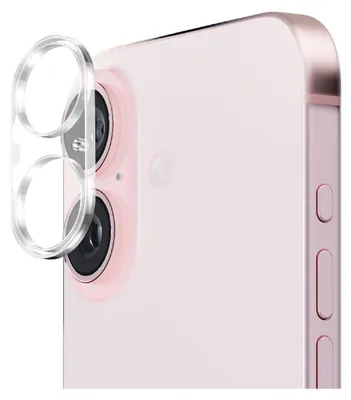 Produktbild von 2x 9H Panzerglas für iPhone 16 Plus 3D KLAR Kameraglas echtes Tempered 9H Glass Panzerfolie Schutzglas Schutzfolie Screen-Protector