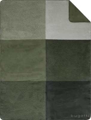 Produktbild von IBENA Wohndecke BUGATTI BL 150x200 cm bunt Decke Kuscheldecke
