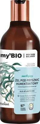 Immagine prodotto di FARMONA My'BIO Gel doccia idratante con alghe e acido ialuronico 500 ml