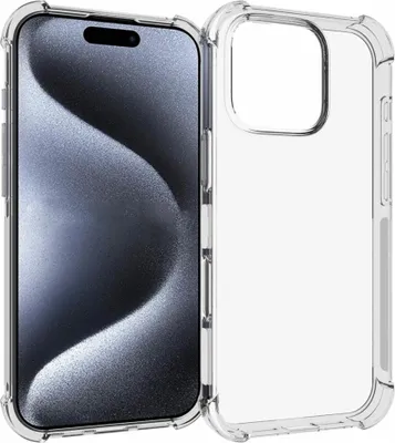 Produktbild von iPhone 16 Pro Hülle - Coverup TPU Back Cover mit AirBag Corners - Transparent