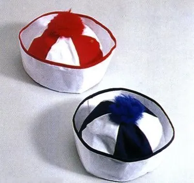 Produktbild von Bobbymütze  Seemann Matrosenkäppi Mütze Karneval, Farbe:blau/weiß