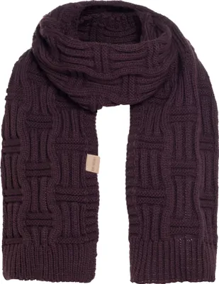 Produktbild von Knit Factory Bobby Schal - Aubergine - 200x30 cm