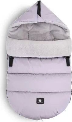 Produktbild von Baumwollemoose Fußsack Babyfußsack Winterfußsack Babydecke Baby Moose Grey