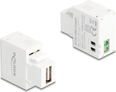 Immagine prodotto di DELOCK Keystone Modul mit USB-A Ladebuchse 5W weiß
