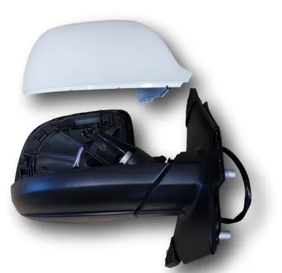 Produktbild von Außenspiegel Spiegel elektrisch rechts  VOLKSWAGEN TRANSPORTER / MULTIVAN (T5), 2009 - 2015 LB9A WEISS