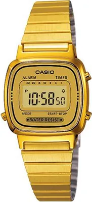 Produktbild von Casio Damen Digital Armbanduhr LA670WGA9D