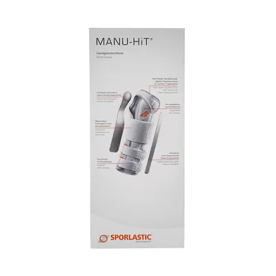 Obrázok produktu pre Manu-Hit zápästie orth.left veľkosť S 07035 čierna 1 ks