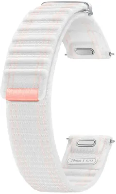 Produktbild von Samsung ET-SVL30, Band, Smartwatch, Pink, Weiß, Samsung, Galaxy Watch 7, Galaxy Watch4/5/6/7/FE/4 Classic/5 Classic/5 Pro, Stoff