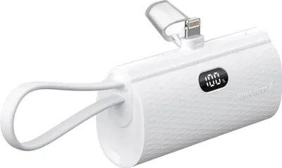 Immagine prodotto di Powerbank F-Energy Power Plug F5K3 5000 mAh PD 20W compatibile con iPhone Bianco