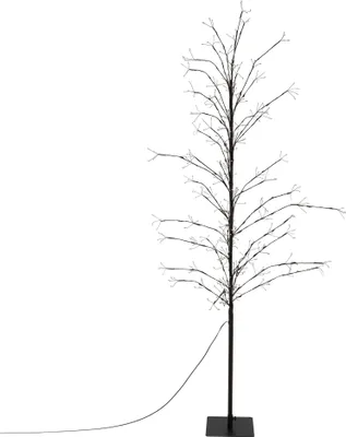 Produktbild von ECD Germany LED Baum 180 cm mit 480 warmweißen LEDs, Lichterbaum mit Timer, Leuchtbaum Innen & Außen IP44 Deko Baum mit Beleuchtung für Weihnachten