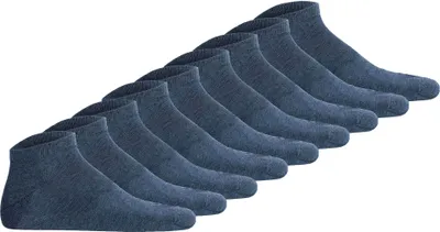 Produktbild von camel active Herren Sneakersocken, 9er Pack - Basic Socken, Baumwolle Dunkelblau 43-46