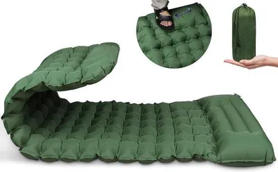 Produktbild von Famanu Isomatte selbstaufblasend - ultraleicht, 10 cm dick, mit Kissen