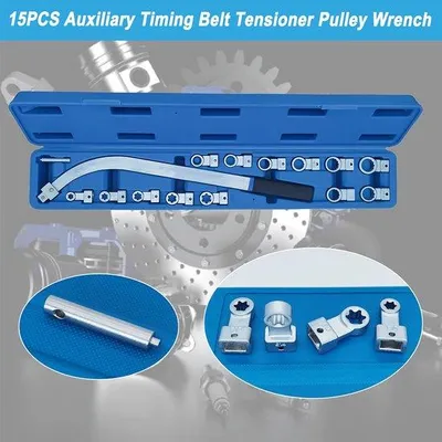 Produktbild von Spanner-Set 15-tlg. 12-19mm E10-E18 Autoreparatur