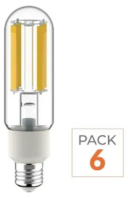 Produktbild von LED-Leuchtmittel für Straßenbeleuchtung, E27, 28W, 4000lm - 6er-Pack - Neutralweiß, 4000K - 5500K
