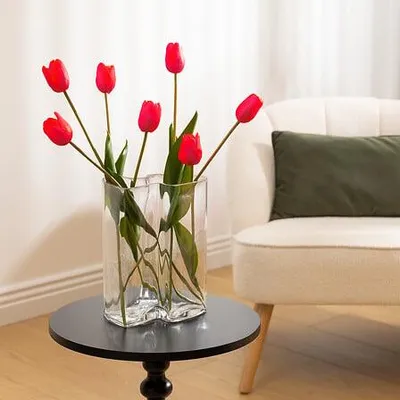 Obrázek produktu pro Umělý červený tulipán