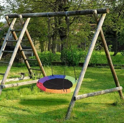 Produktbild von Famanu Nestschaukel UV-beständig - Rund, bunt