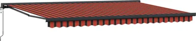 Obrázek produktu pro Stahovací markýza Oranžová a hnědá 500 x 300 x 165 cm